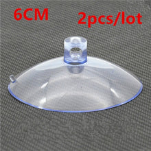 Load image into Gallery viewer, 50-20mm Clear Sucker Suction Cups Mushroom Head Strong Vacuum Suckers Hooks Hanger For window decoration wedding Car glass