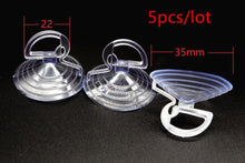 Load image into Gallery viewer, 50-20mm Clear Sucker Suction Cups Mushroom Head Strong Vacuum Suckers Hooks Hanger For window decoration wedding Car glass