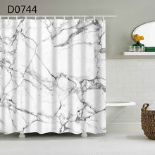 Load image into Gallery viewer, YOMDID Marble Pattern Bath curtain Waterproof Shower Curtains Geometric Bath Screen Printed Curtain for Bathroom Gift Navidad