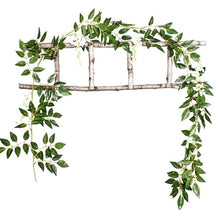 Load image into Gallery viewer, DIY  Silk Hanging Eucalyptus Garland Wedding Party Simulation Wicker Leaves Vine Decorations