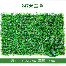 Load image into Gallery viewer, 40x60cm Artificial Green Plant Lawns Carpet for Home Garden Wall Landscaping Green Plastic Lawn Door Shop Backdrop Image Grass