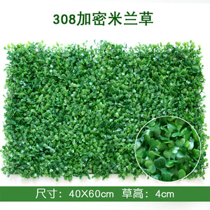 40x60cm Artificial Green Plant Lawns Carpet for Home Garden Wall Landscaping Green Plastic Lawn Door Shop Backdrop Image Grass