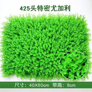 40x60cm Artificial Green Plant Lawns Carpet for Home Garden Wall Landscaping Green Plastic Lawn Door Shop Backdrop Image Grass