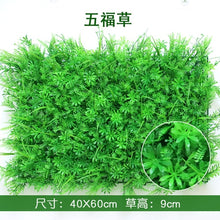 Load image into Gallery viewer, 40x60cm Artificial Green Plant Lawns Carpet for Home Garden Wall Landscaping Green Plastic Lawn Door Shop Backdrop Image Grass