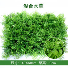 Load image into Gallery viewer, 40x60cm Artificial Green Plant Lawns Carpet for Home Garden Wall Landscaping Green Plastic Lawn Door Shop Backdrop Image Grass