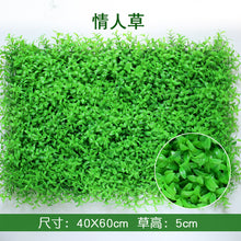 Load image into Gallery viewer, 40x60cm Artificial Green Plant Lawns Carpet for Home Garden Wall Landscaping Green Plastic Lawn Door Shop Backdrop Image Grass