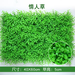 40x60cm Artificial Green Plant Lawns Carpet for Home Garden Wall Landscaping Green Plastic Lawn Door Shop Backdrop Image Grass