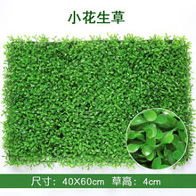 Load image into Gallery viewer, 40x60cm Artificial Green Plant Lawns Carpet for Home Garden Wall Landscaping Green Plastic Lawn Door Shop Backdrop Image Grass