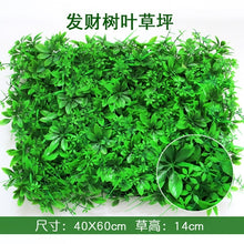 Load image into Gallery viewer, 40x60cm Artificial Green Plant Lawns Carpet for Home Garden Wall Landscaping Green Plastic Lawn Door Shop Backdrop Image Grass