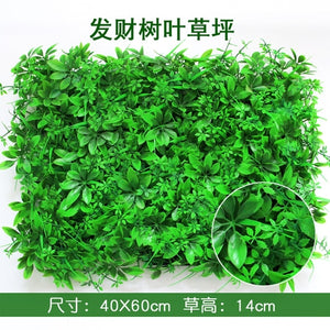 40x60cm Artificial Green Plant Lawns Carpet for Home Garden Wall Landscaping Green Plastic Lawn Door Shop Backdrop Image Grass