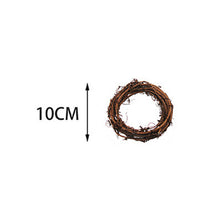 Load image into Gallery viewer, JOY-ENLIFE 10-30cm Xmas Home Decor Natural Rattan Wreath Easter Party Wreath Crafts Egg Decoration Spring Wedding Wreath