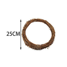 Load image into Gallery viewer, JOY-ENLIFE 10-30cm Xmas Home Decor Natural Rattan Wreath Easter Party Wreath Crafts Egg Decoration Spring Wedding Wreath