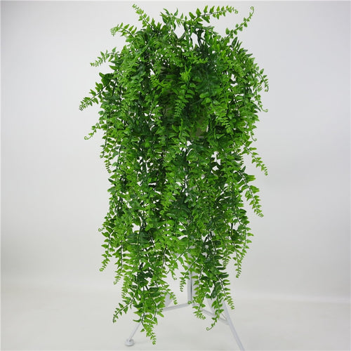 Artificial Leaves Plastic Plant Vine Wall Hanging Garden Living Room Club Bar Decorated Fake Leaves Green Plant Ivy P0.11