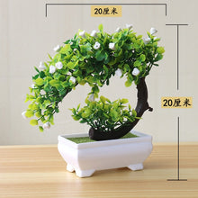 Load image into Gallery viewer, NEW Artificial Plants Bonsai Small Tree Pot Plants Fake Flowers Potted Ornaments For Home Decoration Hotel Garden Decor