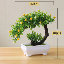 Load image into Gallery viewer, NEW Artificial Plants Bonsai Small Tree Pot Plants Fake Flowers Potted Ornaments For Home Decoration Hotel Garden Decor