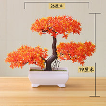 Load image into Gallery viewer, NEW Artificial Plants Bonsai Small Tree Pot Plants Fake Flowers Potted Ornaments For Home Decoration Hotel Garden Decor