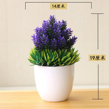 Load image into Gallery viewer, NEW Artificial Plants Bonsai Small Tree Pot Plants Fake Flowers Potted Ornaments For Home Decoration Hotel Garden Decor