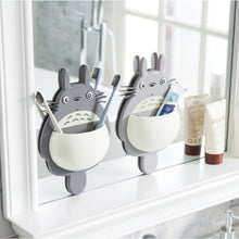 Load image into Gallery viewer, 1pcs Toothbrush Wall Mount Holder Cute Totoro Sucker box Bathroom Organizer Tools Accessories