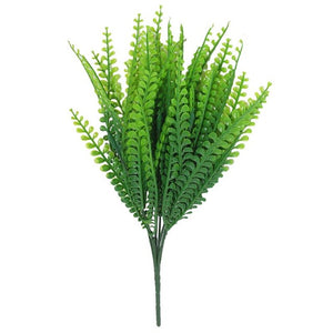 7 Fork water grass Eucalyptus Plastic Artificial Plants Green Grass plastic flower Plant Wedding Home Decoration Table Decors