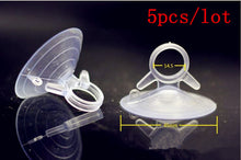 Load image into Gallery viewer, 50-20mm Clear Sucker Suction Cups Mushroom Head Strong Vacuum Suckers Hooks Hanger For window decoration wedding Car glass